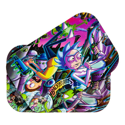 Rick And Morty Medium Rolling Tray With Lid