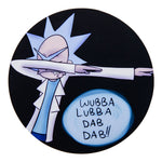 Silicone Rick & Morty Dabbing  Bong Mat