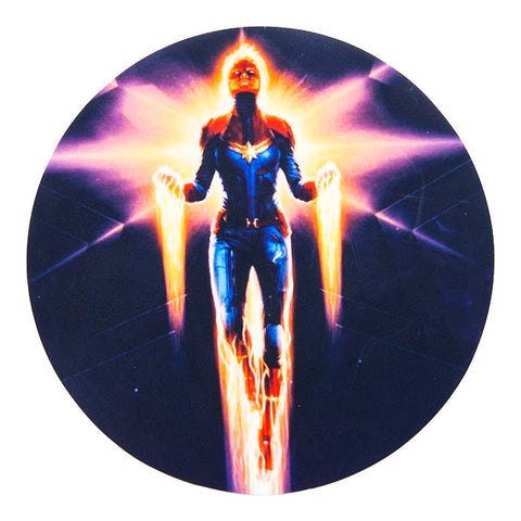 Silicone Captain Marvel Bong Mat