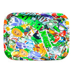 Silicone Graphics Rolling Tray