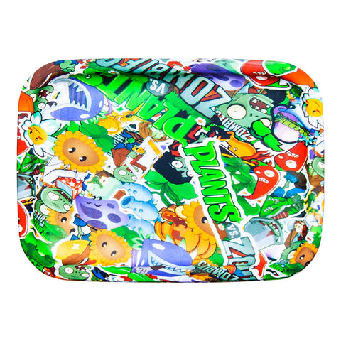 Silicone Graphics Rolling Tray