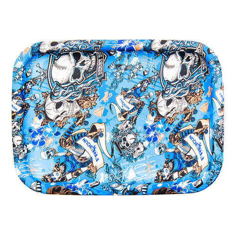 Silicone Graphics Rolling Tray