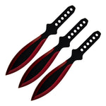 Red Shadow Triple Throw Knife