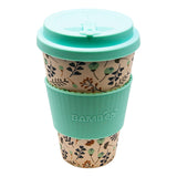 Leaves and Flowers Bamboo Mug