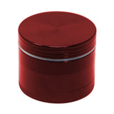 Red Plain Aluminium Grinder 56MM