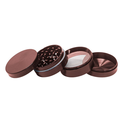 Rose Gold Plain Aluminium Grinder 56MM