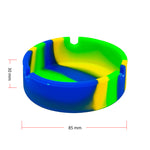 Circular Shaped Silicon Ashtray