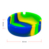 Circular Shaped Silicon Ashtray