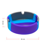 Circular Shaped Silicon Ashtray