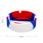 Circular Shaped Silicon Ashtray