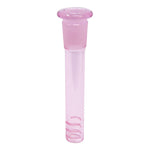 Pink  Plain Glass  Down Stem With 14F/19M  3 Inches