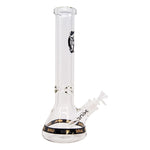 Soul Glass 9mm Thick Clear Glass Beaker Bong 14 Inches