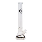 Soul Glass 9mm Thick Clear Glass Beaker Bong 18 Inches