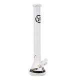 Soul Glass 9mm Thick Clear Glass Beaker Bong 24 Inches