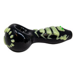 Black Scorpion Glow In The Dark Pipe 4 Inches