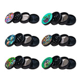 Rick N Morty Green 4 Stage Grinder Display of 12 Pcs