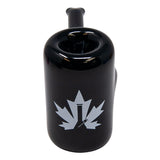 Maple Glass Black Oxford Hammer Pipe 5.5 Inches