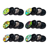 Rick N Morty Rainbow 4 Stage Grinder Display Of 12
