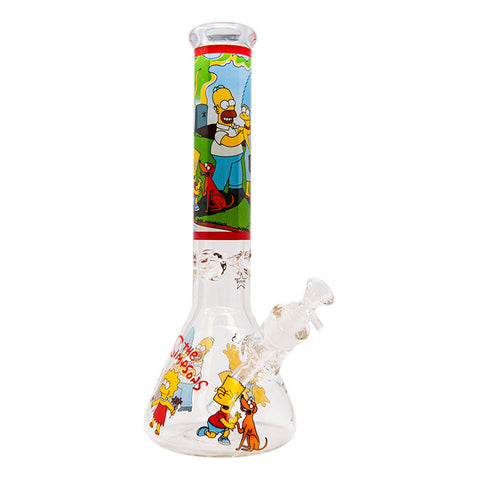 Simpsons Picnic 14 Inches Glass Bongs