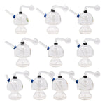 Rick N Morty Fab egg shaped Oil Glass Bong 6 Inches