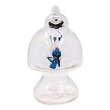 Rick N Morty Fab egg shaped Oil Glass Bong 6 Inches