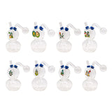 Assorted Rick And Morty Egg Shaped Oil Glass Bong