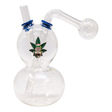 Assorted Rick And Morty Egg Shaped Oil Glass Bong