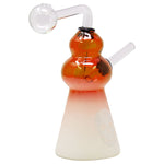 Orange Ombre Oil Bong