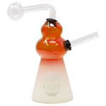 Orange Ombre Oil Bong