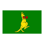 Boxing Kangaroo Flag