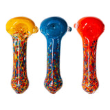 Insideout Spotted Design Glass Pipe 4.5 Inches