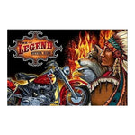 The Legend Never Dies Flag