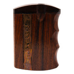 Vertical Strip Small Wooden Dugout 3 Inches