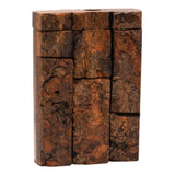 Retro Small Wooden Dugout 3 Inches