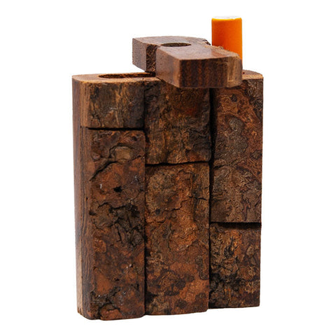 Retro Small Wooden Dugout 3 Inches