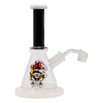 Weed Girl Tropical Series 8 Inches Ganjavibes Dab Rig and Bong
