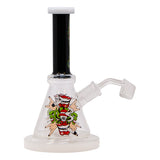 Rocking High Tropical Series 8 Inches Ganjavibes Dab Rig and Bong