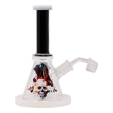 Skull Raven Tropical Series 8 Inches Ganjavibes Dab Rig and Bong