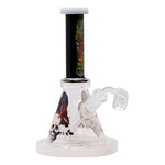 Skull Raven Tropical Series 8 Inches Ganjavibes Dab Rig and Bong