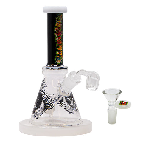 Night Eye Tropical Series 8 Inches Ganjavibes Dab Rig and Bong