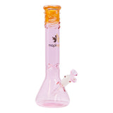 Maple Glass Pink Color Beaker Bong 14 Inches