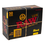 Raw Black Unrefined Natural Tips