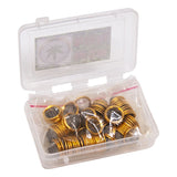 Dome Metal Screen 12mm 100 Per Box