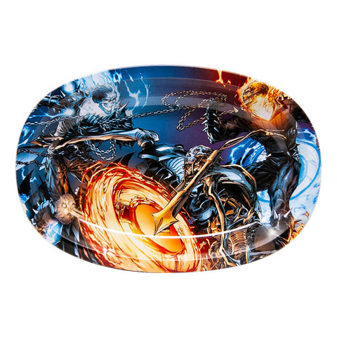 The fighting Dead Small Oval Rolling Tray