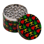 Skull 4 Stage Grinder Display Of 12