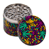 Skull 4 Stage Grinder Display Of 12