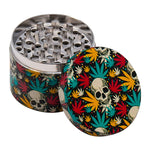 Skull 4 Stage Grinder Display Of 12