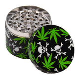 Skull 4 Stage Grinder Display Of 12