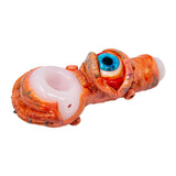 Angry Blue-Eyed Monster Hand Pipe 5 Inches