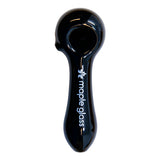 Maple Glass Black Classic Pipe 6 Inches